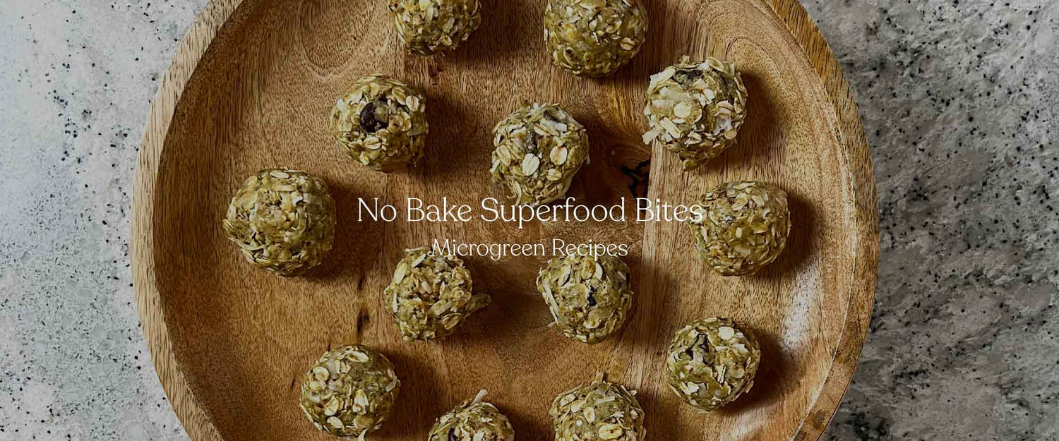 No Bake Superfood Bites