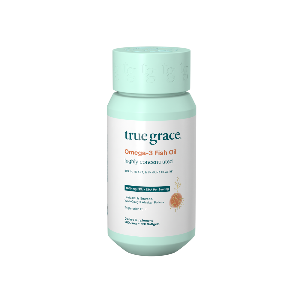 Omega-3 Fish Oil for Brain, Heart, and Immune Health*

Sustainably sourced, wild-caught Alaskan fish
Provides 1400 mg of the essential fatty Acids EPA and DHA in triglyceride form
Supports healthy blood lipid levels and normal brain function*
Supports a healthy immune response*
May help support joint health*
Serving size: 2 softgels / day