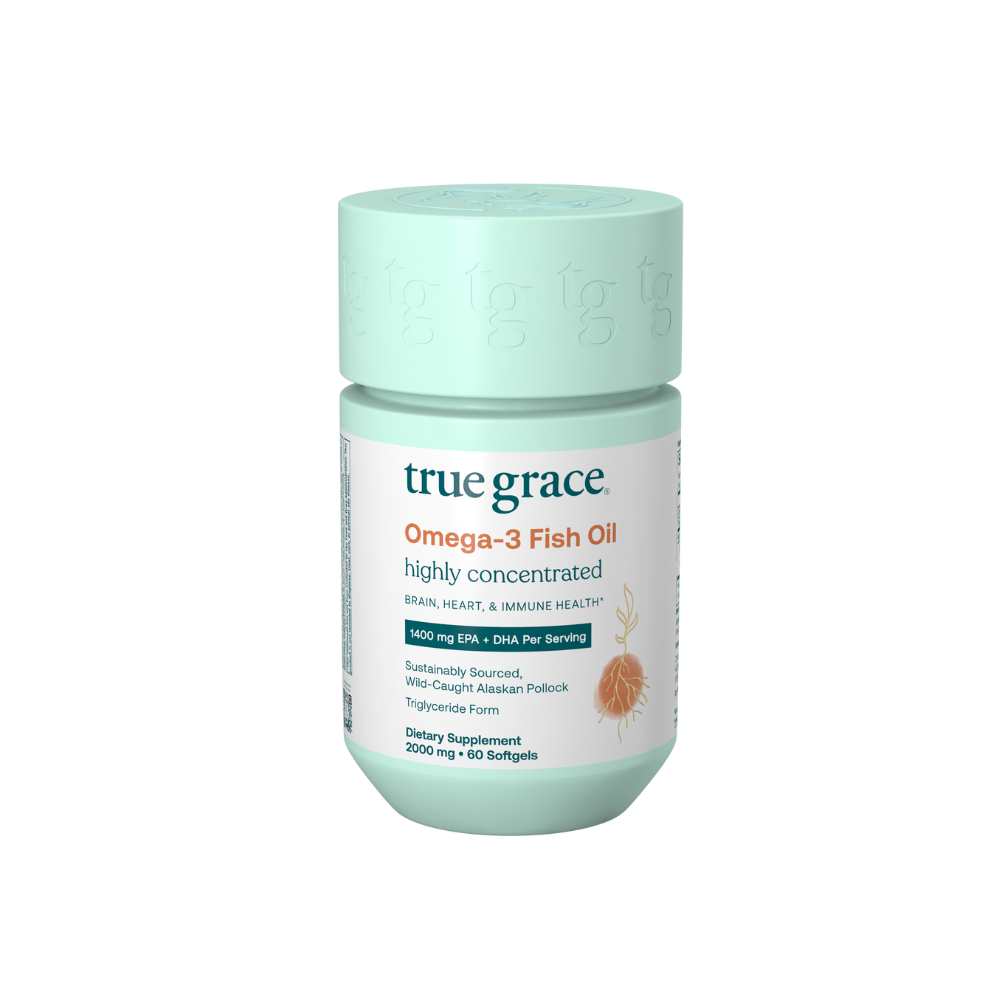 Omega-3 Fish Oil for Brain, Heart, and Immune Health*

Sustainably sourced, wild-caught Alaskan fish
Provides 1400 mg of the essential fatty Acids EPA and DHA in triglyceride form
Supports healthy blood lipid levels and normal brain function*
Supports a healthy immune response*
May help support joint health*
Serving size: 2 softgels / day