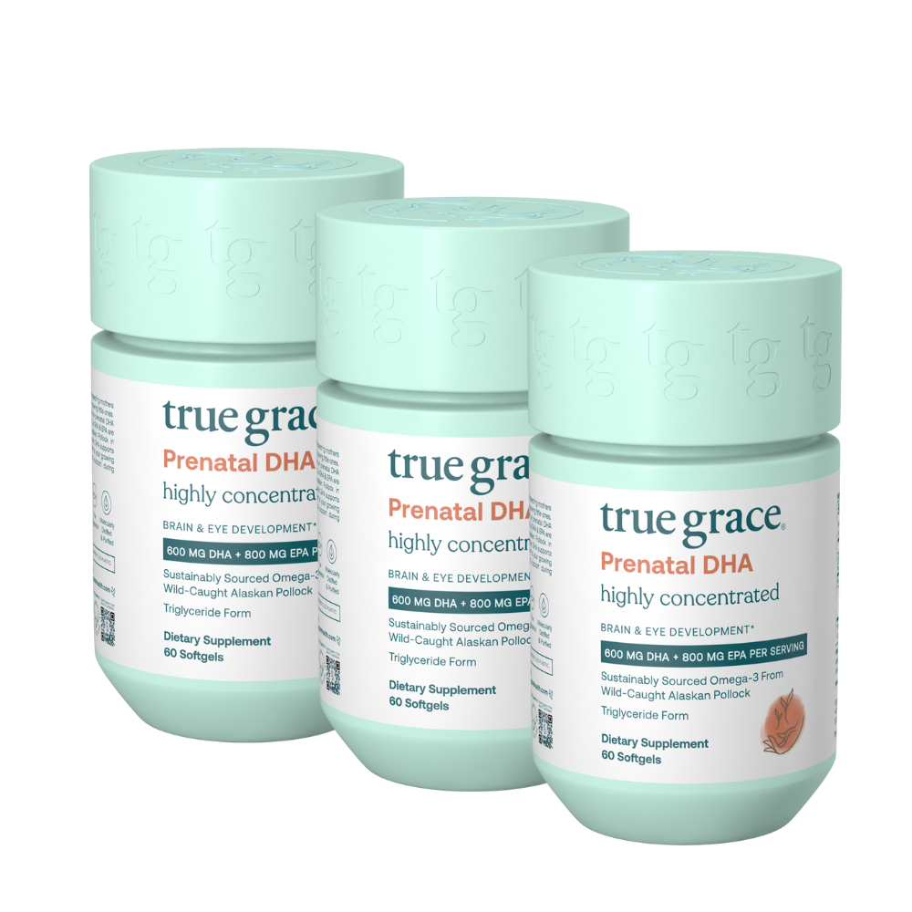 DHA, also known as docosahexaenoic acid, is the main omega-3 found in the brain making up 12-15% by weight of the total fatty acids. DHA supports healthy fetal brain and eye development.*