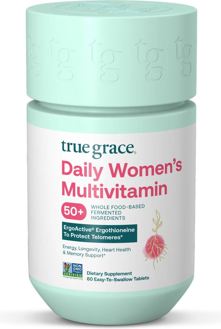 A bottle of Daily Women's 50+ Multivitamin
