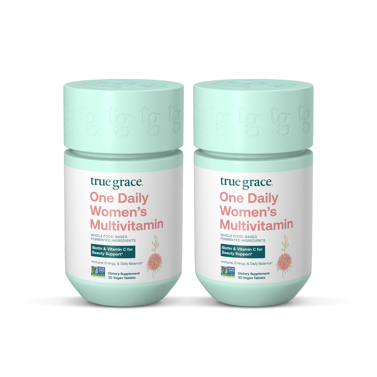 One Daily Women's Multivitamin, 60 day supply, two 30 count bottles